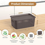 ZFTMRR Plastic Storage Basket - Image 2