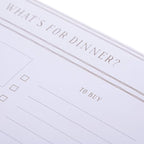 Graphique Large Magnetic Notepad, 6” x 8”–Front Says, “What’s - Image 2