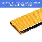 SimCos 18 Gauge 1/4" Narrow Crown Staples, Galvanized Upholstery Staples - Image 4