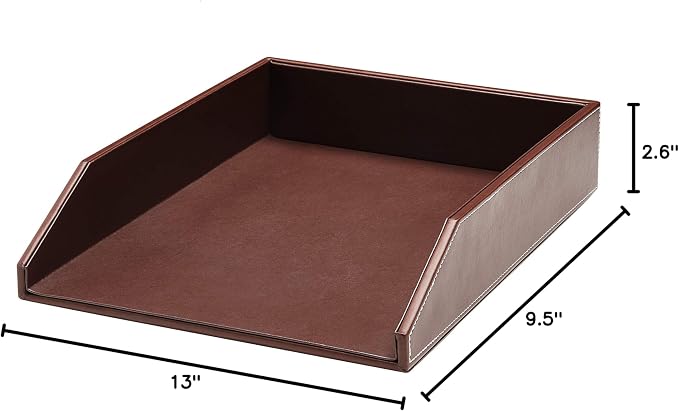 Gallaway Leather Letter Desk Organizer - Image 10