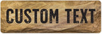 Custom Sign, Custom Street Sign, 11 Font Colors, 13 Font Styles, 4 Hole Options by MySignCenter