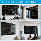 Glass Dry Erase Black Board - Image 6