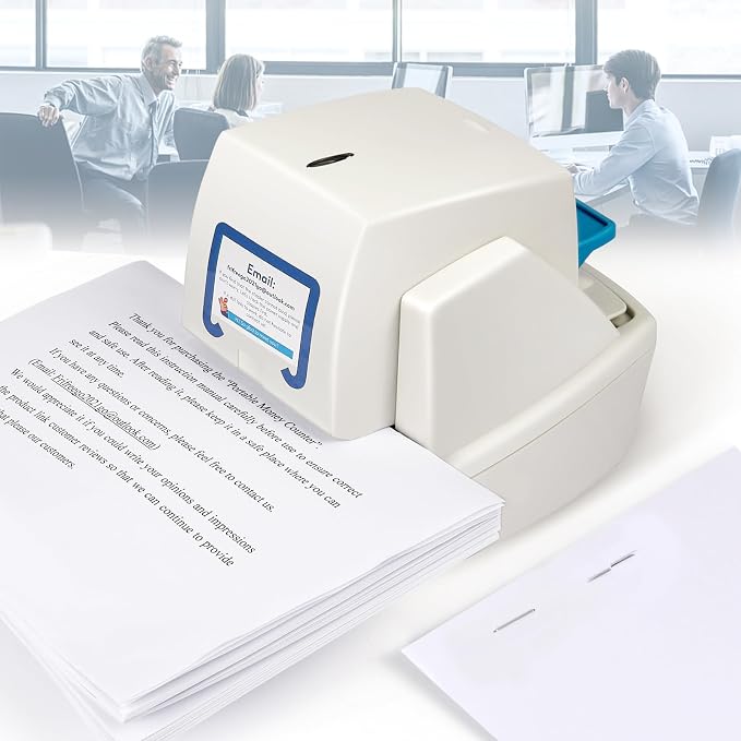 Frifreego Electric Stapler, Heavy Duty 70 Sheets Automatic Stapler, Flat-Clinch by Frifreego