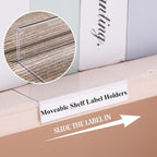 Containlol 50 Pcs Moveable Shelf Label Holders - Image 3