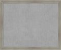 Amanti Art Grey Framed Magnetic Board 36x44 X-Large Vision Board by AmantiArt