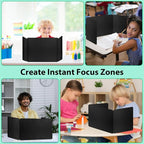 26 Pack Black Desk Dividers - Image 5
