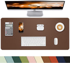 Leather Desk Pad Protector by cebowa