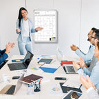 Lincia 24" x 18" Magnetic Vertical Monthly Dry Erase Calendar - Image 5