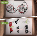 Donruby 24Pcs Silicone Cable Ties - Image 6