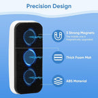 VUSIGN Magnetic Dry Erase White Board Eraser- 2 Pack, Glass Whiteboard Eraser - Image 2
