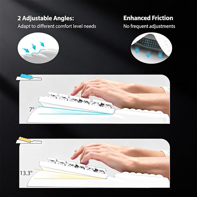 Wrist Rest for Keyboard, Ergonomic Keyboard Stand - Image 5