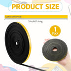AmazingSpark Magnetic Tape Roll Thin Strips, 0.39 Inch x 66 Feet Magnetic Board - Image 2