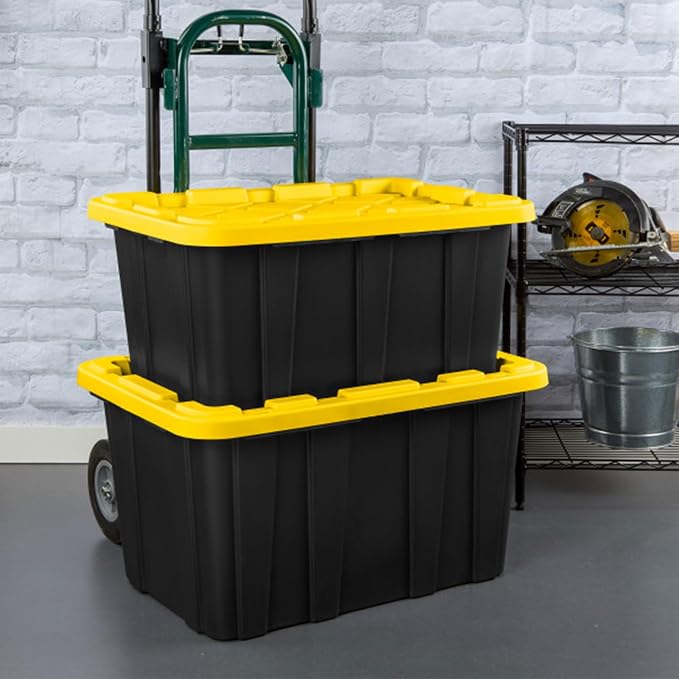 Sterilite 24-Pack Industrial Tote, Plastic Storage Container Bins - Image 5