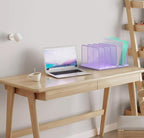 Kuntine.B Desk File Organizer Upright Mesh Desktop Organizer File Sorter Office - Image 7