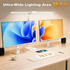 LED Desk Lamp for Office Home, Height Adjustable Architect Desk Light - Image 3