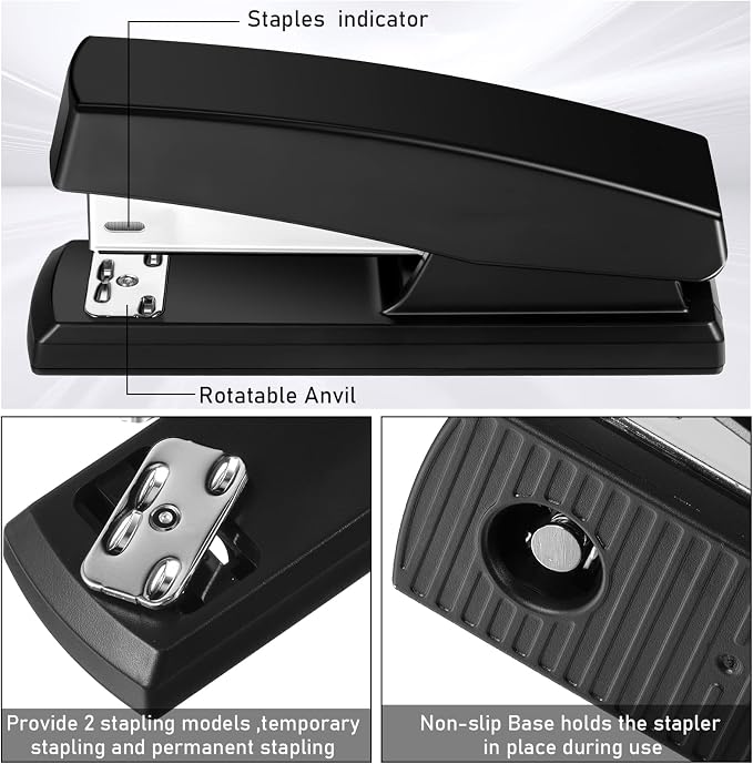 Marspark 10 Pcs Stapler for Desk Office Staplers Bulk - Image 3