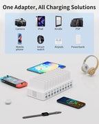 270W Charging Station for Multiple Devices, 20-Port USB Fast Charging Station - Image 3