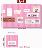 Large Felt Wall Tiles Cork Boards - Image 2
