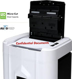 Aurora AU120MB 120-Sheet Auto Feed High Security Micro-Cut Paper Shredder / 30 - Image 3