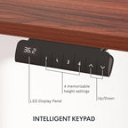 FLEXISPOT E6 3-Stage Dual Motor Electric Standing Desk 55 x 28 Sit Stand Up Desk - Image 3