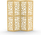 VINGLI 70'' H Room Divider, Non-Woven Fabric Privacy Screen, Indoor Partition by VINGLI