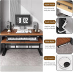 GRIPITHPY Modern Music Studio Desk Workstation - Image 3