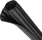 Split Wire Loom Tubing, Cable Protector Sleeve, Braided Cable Management by ConveniencetoYourLife