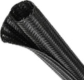 Split Wire Loom Tubing, Cable Protector Sleeve, Braided Cable Management by ConveniencetoYourLife