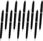 DISCOUNT PROMOS Langham Ballpoint Pens Set of 10, Bulk Pack by DISCOUNTPROMOS