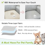 Couch Arm Covers, Sofa Arm Covers, Waterproof Armrest Cover - Image 3