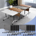 Conference Table Flip Top Mobile Conference Room Tables, Folding Conference by WYMHYZ