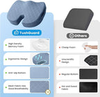 TushGuard Office/Car Seat Cushion, Non-Slip Sciatica & Back Coccyx Tailbone - Image 6