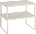 SONGMICS Spice Racks, Countertop Organizers, Shelf Risers, Expandable, Oatmeal by SONGMICSbySONGMICSHOME
