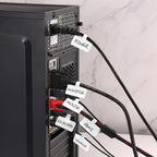 Reusable Cable Cord Wire Labels, Hook&Loop Closure, - Image 6
