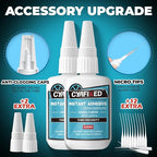 Thin Super Glue 113.6 Gram, All Purpose Clear Liquid CA Glue Repair Wood - Image 3