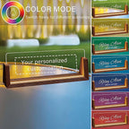 Custom Light Up Office Name Plate, Personalized Desk Sign - Image 5