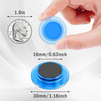 VNDUEEY 45 Pcs Round Whiteboard Magnets, Fridge Magnets, Dry Board Magnet - Image 5