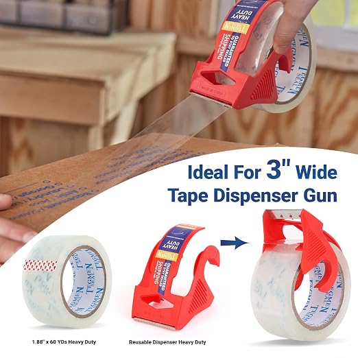 TegmenSeal Heavy Duty Clear Packing Tape - Image 3