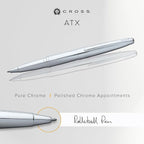 Cross ATX Refillable Rollerball Pen Presented in a Luxury Gift Box - Image 2