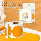 3 Inch Round Color Coding Labels - Image 3