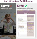 104 Pgs To Do List Notepad, 52 Undated Sheets Duplex-printed Daily Planner - Image 5
