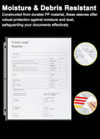 Sheet Protectors 8.5 x 11, 200 Pack Clear Plastic Page Protectors - Image 6