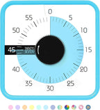 TWENTY5 SEVEN Countdown Timer 7.5 inch; 60 Minute 1 Hour Visual Timer – by TWENTY5SEVEN