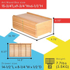 MEEDEN 6-Drawer Artist Supply Storage Box - Image 2