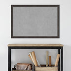 Amanti Art Black Framed Magnetic Board 27x39 Large Vision Board - Image 6