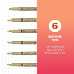 SAKURA Pigma Micron Fineliner Pens - Image 2
