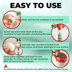 Super Glue Gel & Liquid, Single Use Strong Cyanoacrylate Adhesive - Image 6