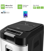 Aurora Commercial Grade 220-Sheet Auto Feed High Security Micro-Cut Paper - Image 2