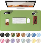 YSAGi Leather Desk Protector, Office Mat, Large Mouse Mat, Non-Slip PU Leather by YSAGi