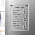 NiHome Acrylic Magnetic to Do List Planning Board by NiHome